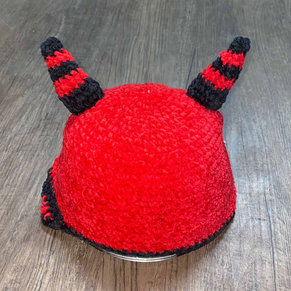New San Diego Hat Halloween DEVIL HAT Red 12-24 M 1-2 YR